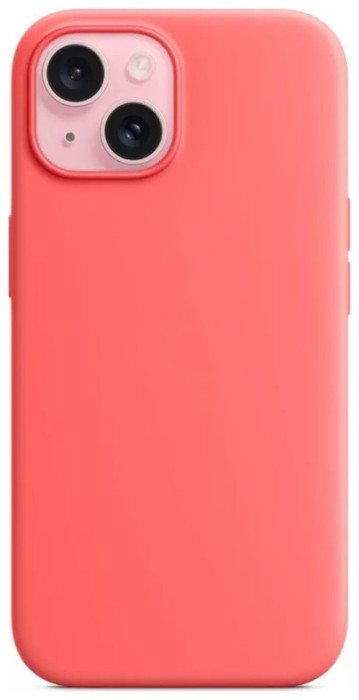 Чехол Silicone Case MagSafe для iPhone 15 Plus Guava | Фото 7 из 7