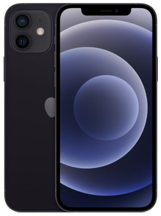 Смартфон Apple iPhone 12 64GB Черный (Black) | Фото 1 из 5