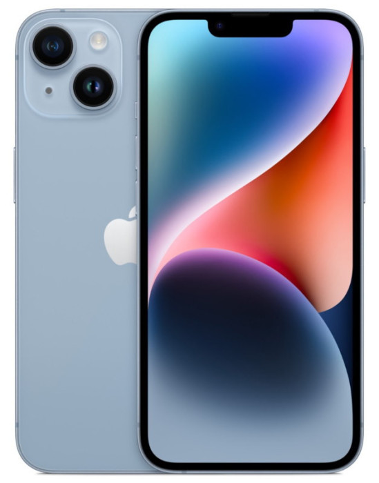 Смартфон Apple iPhone 14 256GB Голубой (Blue) nano SIM + eSIM | Фото 6 из 6