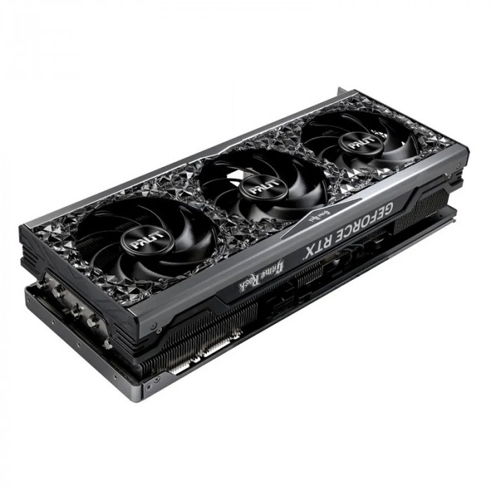 Видеокарта NVIDIA GeForce RTX 4080 Palit GameRock OmniBlack 16Gb (NED4080019T2-1030Q) | Фото 2 из 11