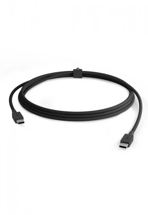 Кабель VLP Nylon Cable USB C - USB C 1.2м черный | Фото 2 из 6