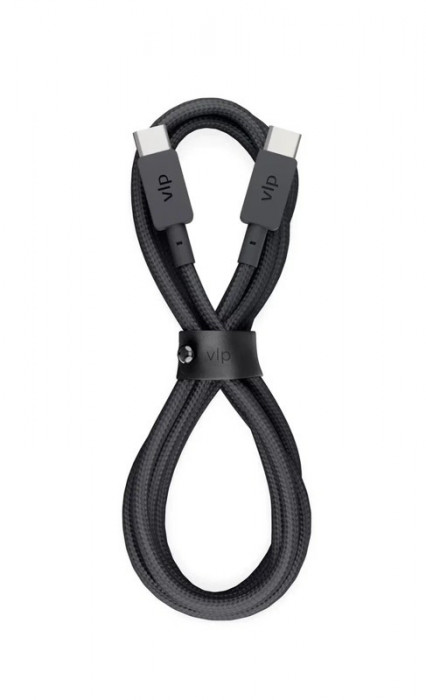 Кабель VLP Nylon Cable USB C - USB C 1.2м черный | Фото 6 из 6