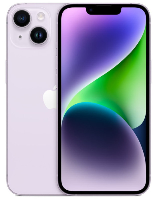 Смартфон Apple iPhone 14 256GB Фиолетовый (Purple) nano SIM + eSIM | Фото 6 из 6
