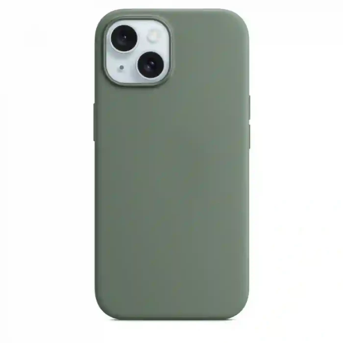 Чехол Silicone Case MagSafe для iPhone 15 Plus Cypress | Фото 1 из 2