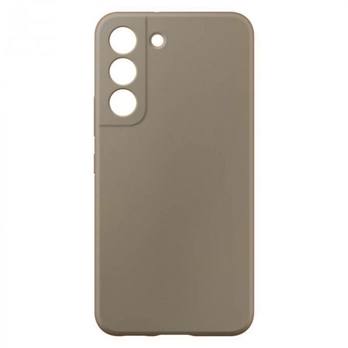 Чехол Silicone case для Samsung Galaxy S22 Бежевый | Фото 1 из 2