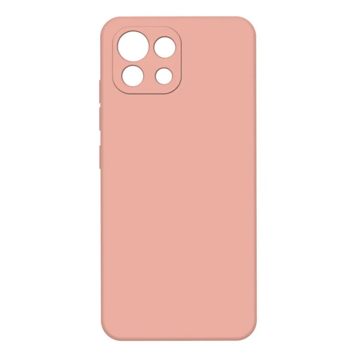 Чехол Silicone case для Xiaomi 11 Lite Персиковый | Фото 2 из 2