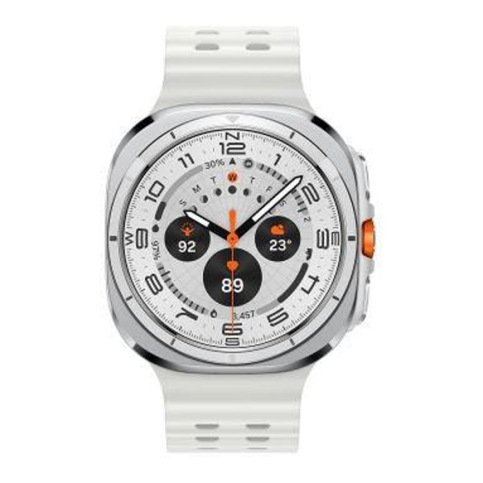 Умные часы Samsung Galaxy Watch Ultra 47mm  Белые с белым ремнем | Фото 2 из 4