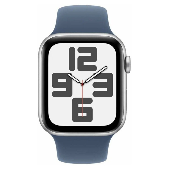 Умные часы Apple Watch SE 2024 44mm Aluminum Case with Sport Band Серебристый | Фото 2 из 3