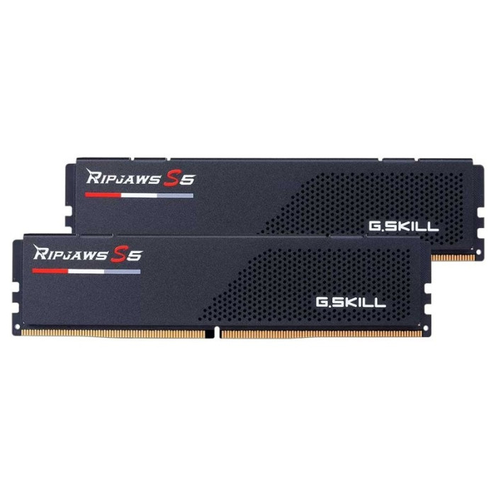 Оперативная память 96Gb DDR5 6400MHz G.Skill Ripjaws S5 (F5-6400J3239F48GX2-RS5K) (2x48Gb KIT) | Фото 1 из 1