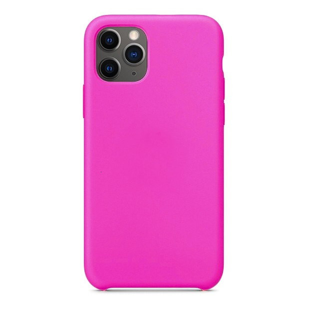 Чехол силиконовый для iPhone 11 Pro Неоновый Розовый | Фото 1 из 2