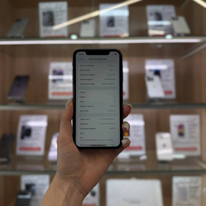 Б/У Смартфон Apple iPhone 11 128GB Фиолетовый | Фото 2 из 5