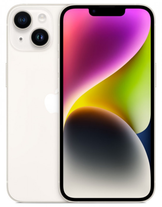 Смартфон Apple iPhone 14 256GB Сияющая звезда (Starlight) nano SIM + eSIM | Фото 1 из 6