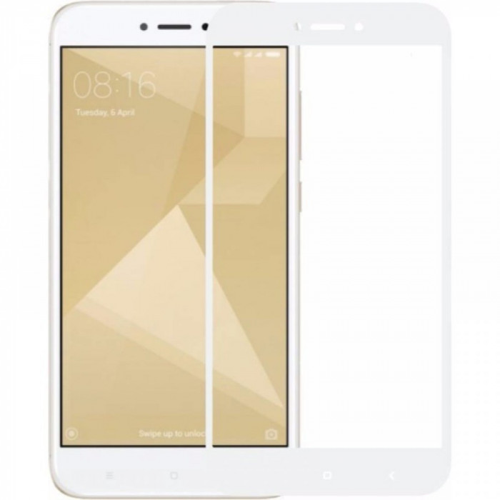 Защитное 3D стекло для Xiaomi Redmi 5A White | Фото 1 из 2