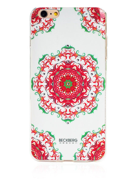 Чехол-накладка силиконовая Beckberg для iPhone 6/6s Белый | Фото 1 из 2