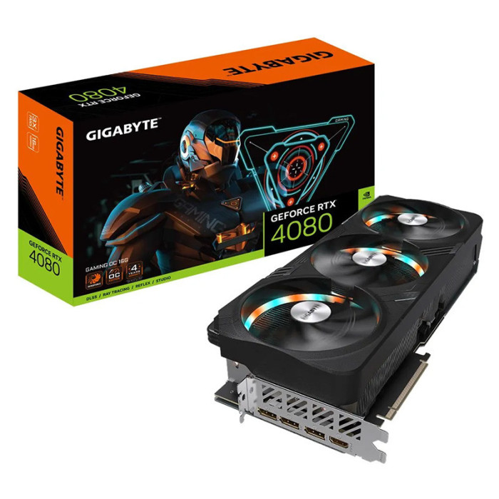 Видеокарта NVIDIA GeForce RTX 4080 Gigabyte 16Gb (GV-N4080GAMING OC-16GD) | Фото 9 из 9