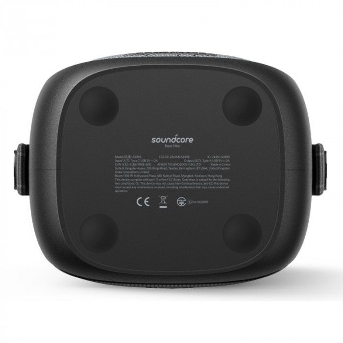 Акустическая колонка Anker SoundCore Rave Neo A3395 Черный | Фото 4 из 7