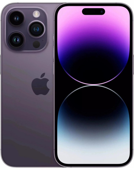 Смартфон Apple iPhone 14 Pro 256GB Фиолетовый (Deep Purple) DualSim | Фото 1 из 9
