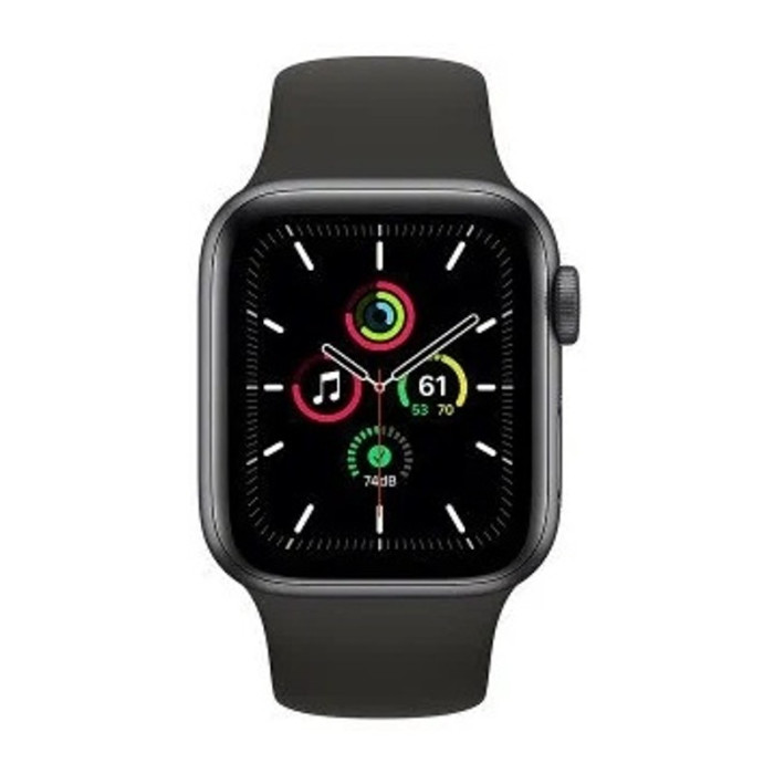Умные часы Apple Watch SE 2024 44mm Aluminum Case with Sport Band Черный | Фото 2 из 2