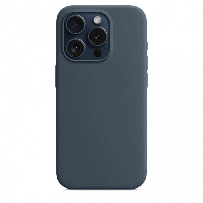 Чехол Silicone Case MagSafe для iPhone 15 Pro Strom Blue | Фото 1 из 5