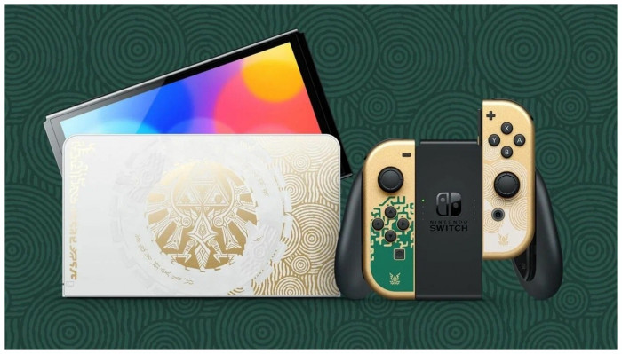 Игровая приставка Nintendo Switch OLED 64GB Zelda | Фото 8 из 13