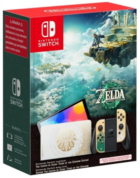 Игровая приставка Nintendo Switch OLED 64GB Zelda | Фото 9 из 13
