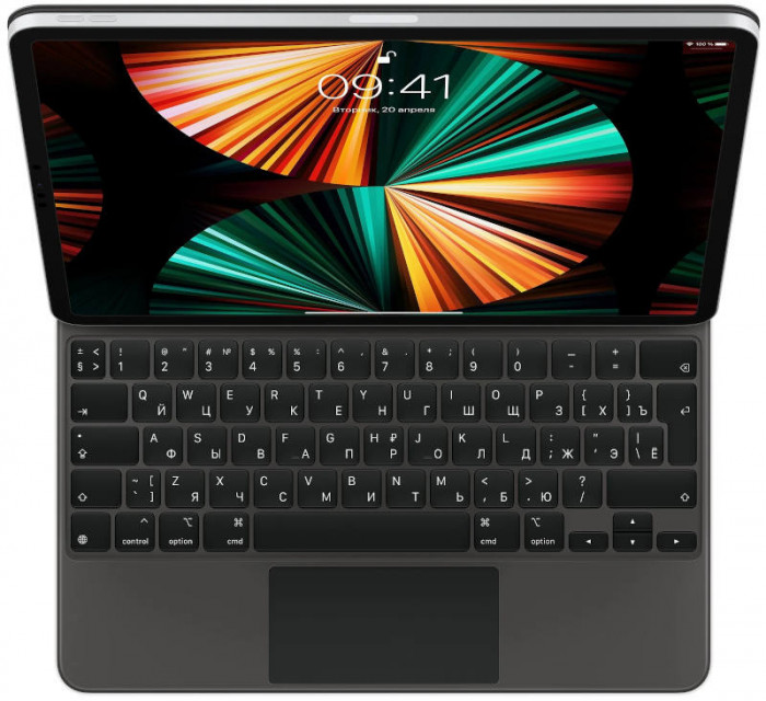 Клавиатура Apple Magic Keyboard для iPad Pro 12,9 (4-го, 5-го и 6-го поколения) Черный (MJQK3) | Фото 1 из 6