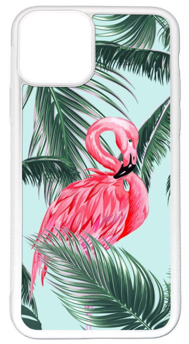 Чехол силиконовый для iPhone 11 Pro Фламинго | Фото 1 из 1