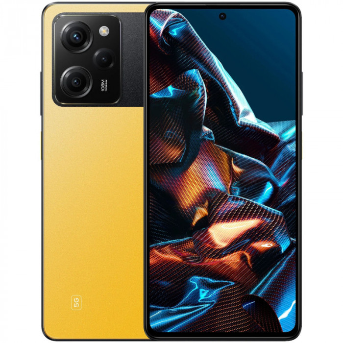 Смартфон Poco X5 Pro 5G 6/128GB Желтый (Yellow) | Фото 1 из 10