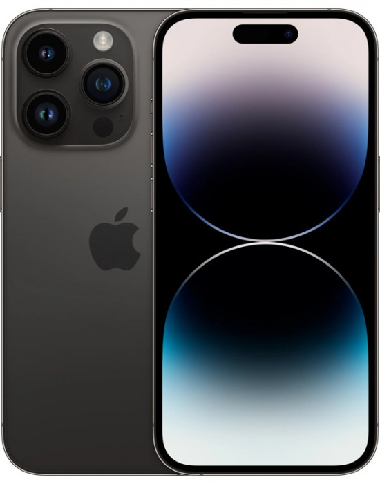 Смартфон Apple iPhone 14 Pro 256GB Космический черный (Space Black) DualSim | Фото 1 из 9