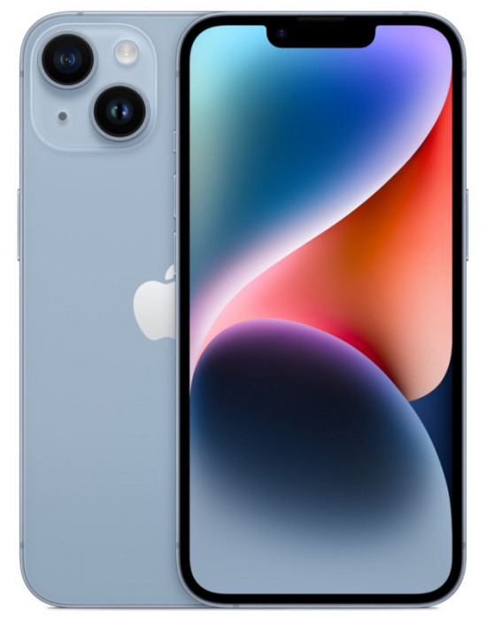 Смартфон Apple iPhone 14 512GB Голубой (Blue) nano SIM + eSIM | Фото 1 из 6