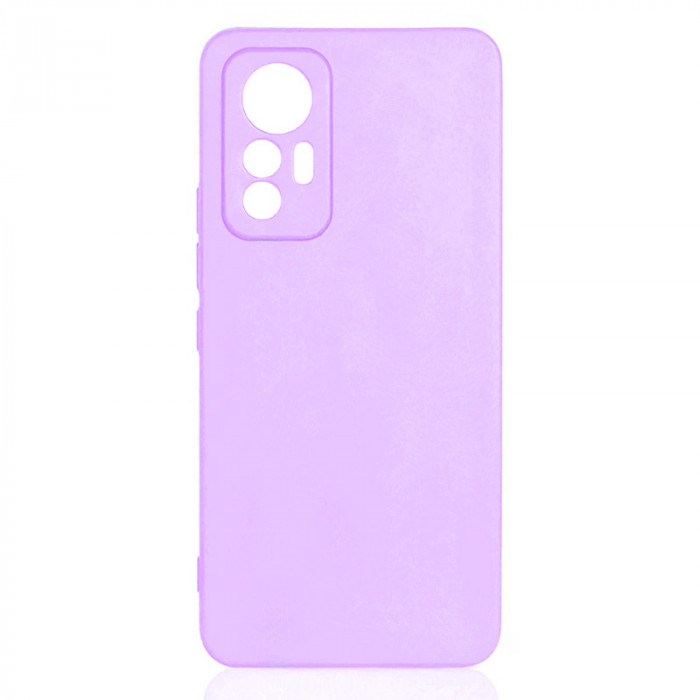 Чехол Silicone case для Xiaomi 12 Lite Сиреневый | Фото 1 из 2