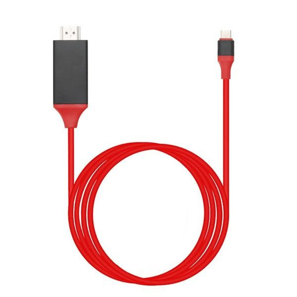 Кабель HOCO HDTV-Type С Красный | Фото 1 из 2
