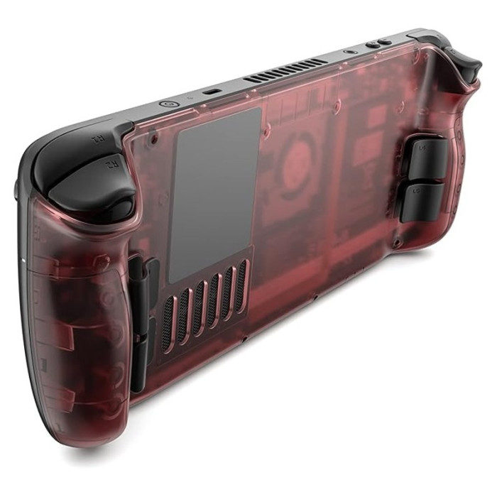 Задняя панель JSAUX Transparent Back Plate для Steam Deck прозрачно-красный | Фото 1 из 3