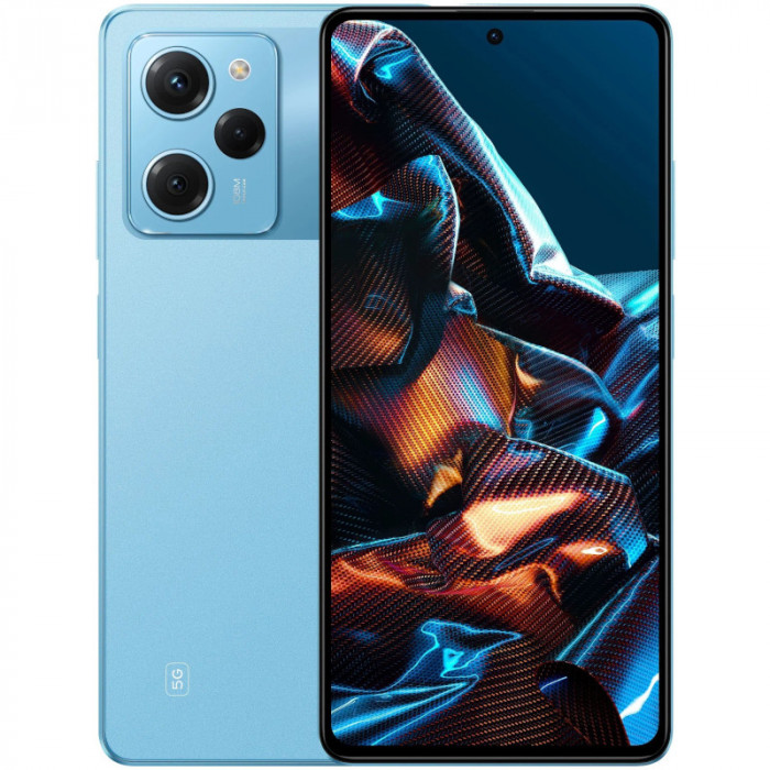 Смартфон Poco X5 Pro 5G 6/128GB Голубой (Blue) | Фото 1 из 11