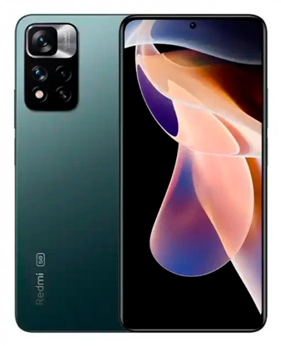 Смартфон Xiaomi Redmi Note 11 Pro+ 5G 8/128GB Forest Green | Фото 1 из 5