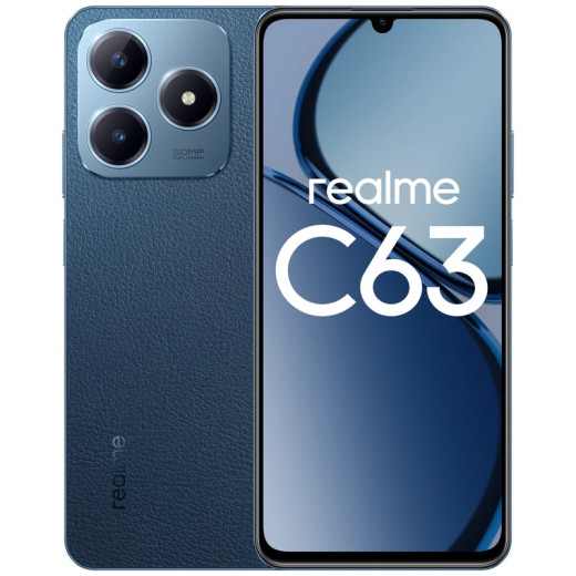 Смартфон Realme C63 8/256GB Синий (Blue) EAC — 