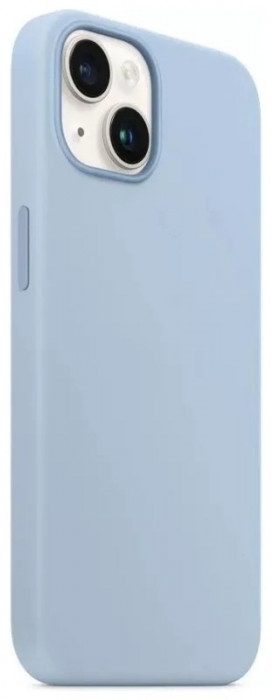 Чехол Silicone Case with Magsafe для iPhone 14 Голубой (Sky) | Фото 2 из 4