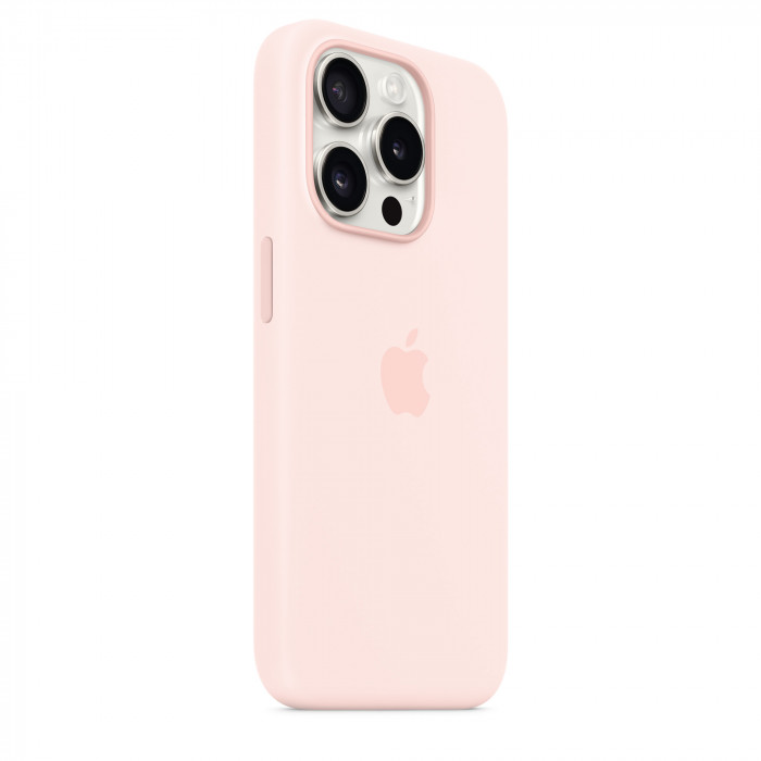 Чехол Silicone Case MagSafe для iPhone 15 Pro Light Pink | Фото 3 из 5