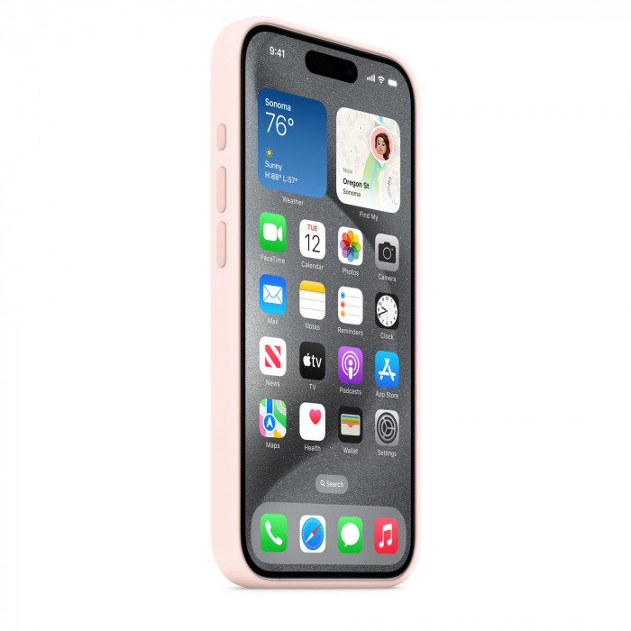 Чехол Silicone Case MagSafe для iPhone 15 Pro Light Pink | Фото 4 из 5