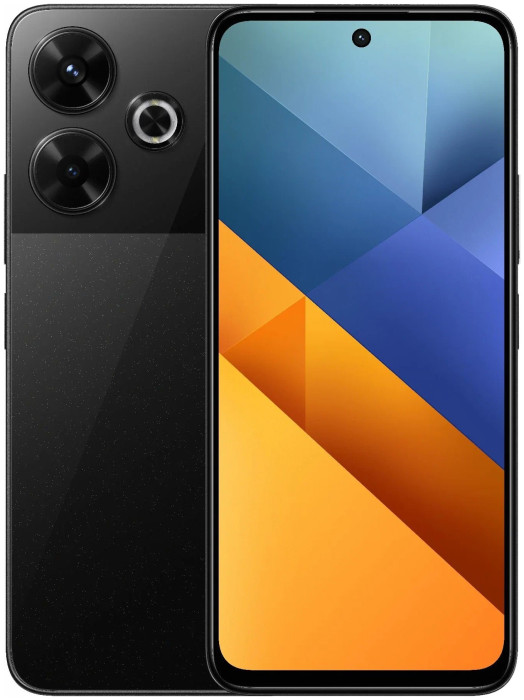Смартфон Poco M6 8/256GB Черный (Black) | Фото 1 из 8