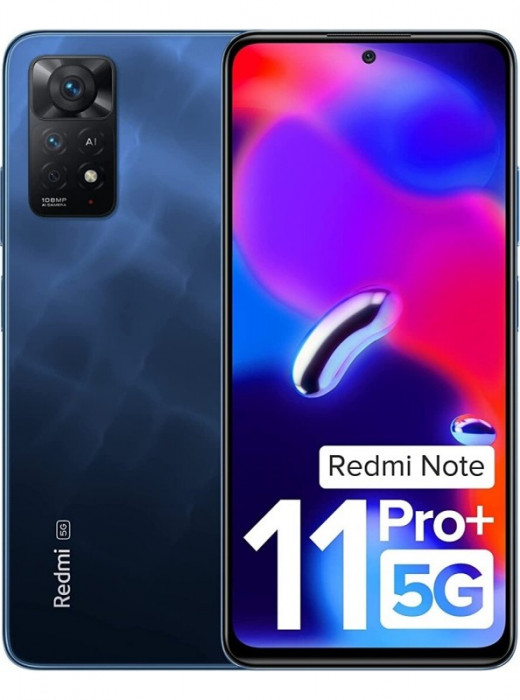 Смартфон Xiaomi Redmi Note 11 Pro+ 5G 8/256GB Atlantic Blue | Фото 1 из 8