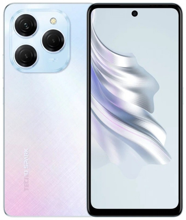 Смартфон Tecno Spark 20 Pro 12/256GB Белый (Pearl White) EAC | Фото 1 из 2