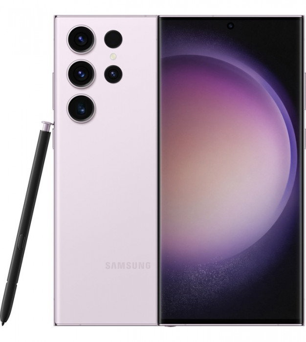 Смартфон Samsung Galaxy S23 Ultra 8/256GB Лаванда (Lavender) | Фото 1 из 10