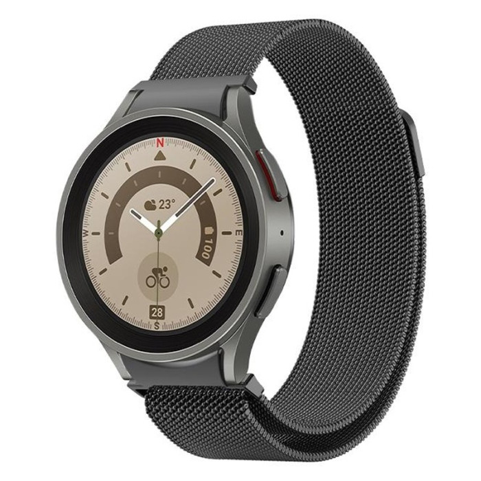 Ремешок из нержавеющей стали VLP Milanese Band для Samsung Galaxy Watch Ultra 47 мм Титановый | Фото 1 из 1