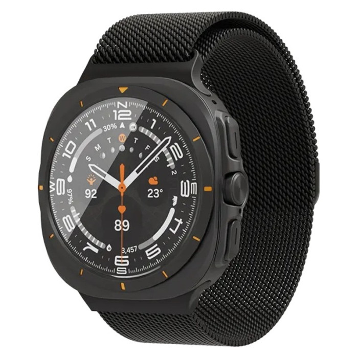 Ремешок из нержавеющей стали VLP Milanese Band для Samsung Galaxy Watch Ultra 47 мм Черный | Фото 1 из 1