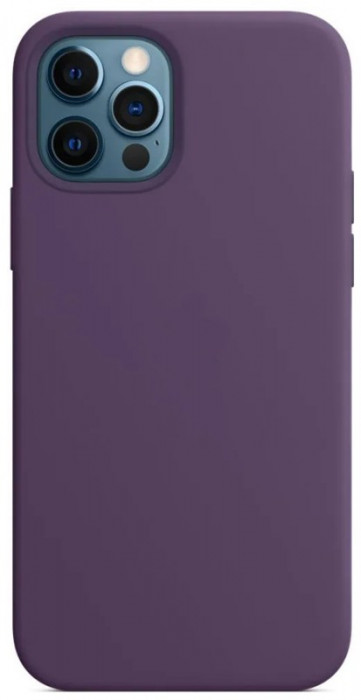 Чехол Silicone Case для iPhone 12/12 Pro Фиолетовый (Amethyst) | Фото 1 из 4
