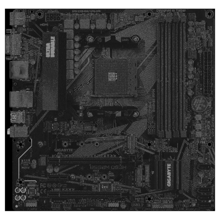 Материнская плата Gigabyte B550M DS3H | Фото 1 из 1