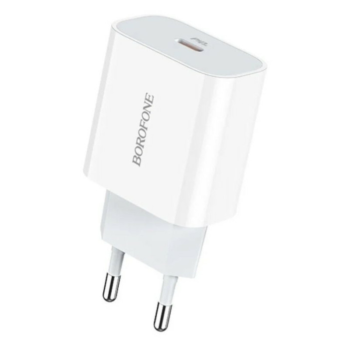 Зарядное устройство Borofone BA38A Plus USB-C, 20W Белый | Фото 2 из 2