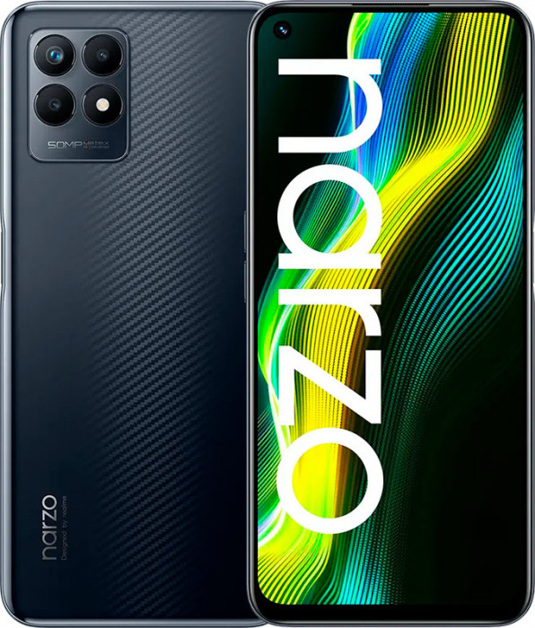 Смартфон Realme Narzo 50 4/128GB Черный (Speed Black) EAC | Фото 1 из 4