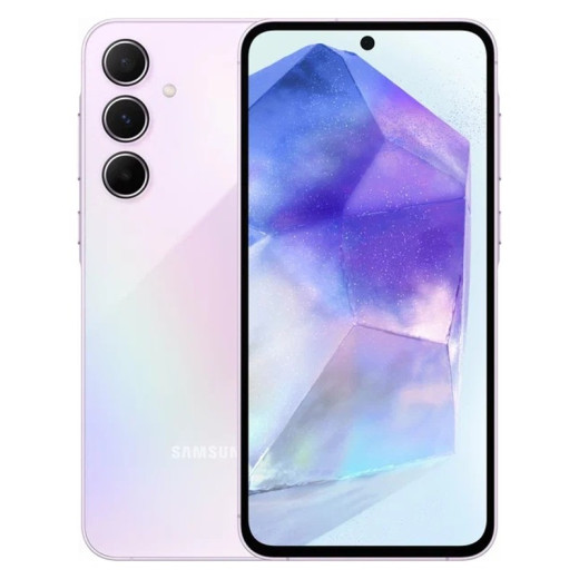 Смартфон Samsung Galaxy A55 12/256GB Фиолетовый (Lilac) — 